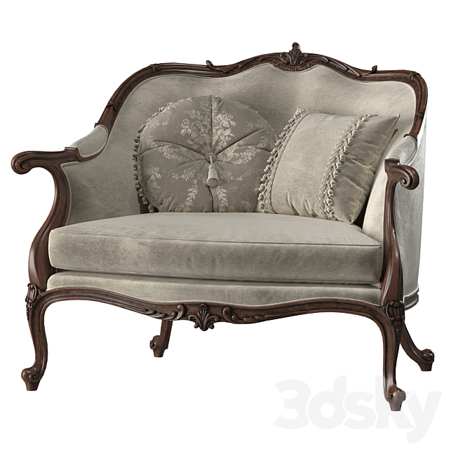 SOFA ĐƠN CỔ ĐIỂN LOUIS 15 (London Armchair)